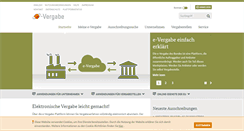 Desktop Screenshot of evergabe-online.de