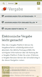 Mobile Screenshot of evergabe-online.de